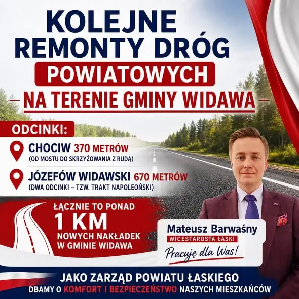 Remont drogi w Chociwiu: 370 metrów nawierzchni do poprawy
