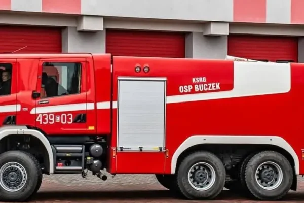 OSP Buczek interweniowało przy zalanym budynku mieszkalnym