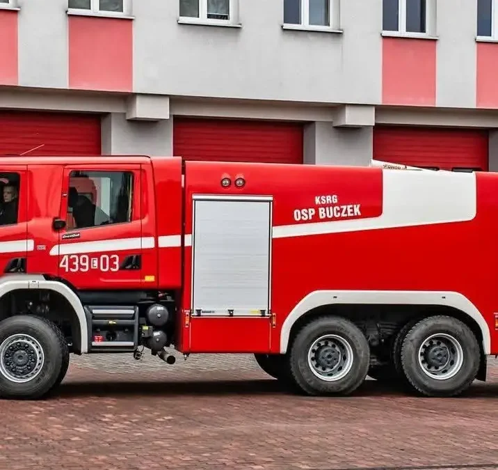 OSP Buczek interweniowało przy zalanym budynku mieszkalnym