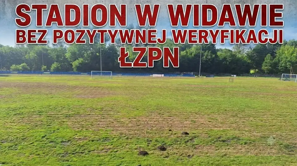 Boisko w Widawie bez licencji ŁZPN – mecze tylko na wyjazdach