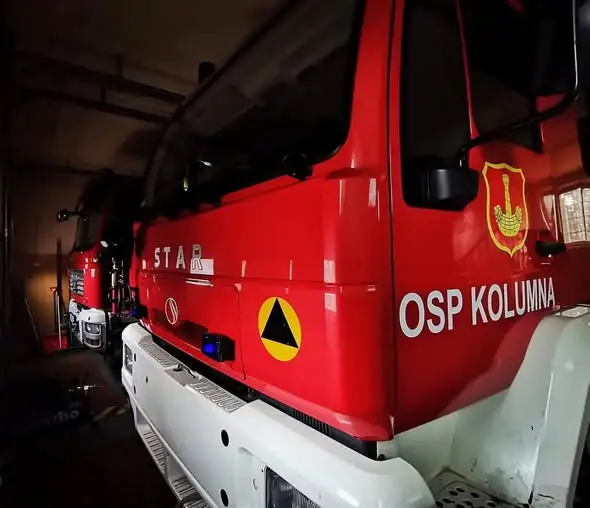 OSP Kolumna zabezpieczała rejon JRG Łask – cztery interwencje w sierpniu