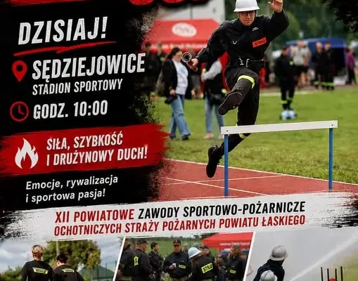 XII Powiatowe Zawody Sportowo-Pożarnicze w Sędziejowicach – zaproszenie do kibicowania