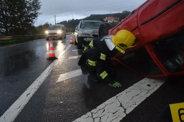 Poważny wypadek na S8 koło Marzenina – dwie osoby ranne