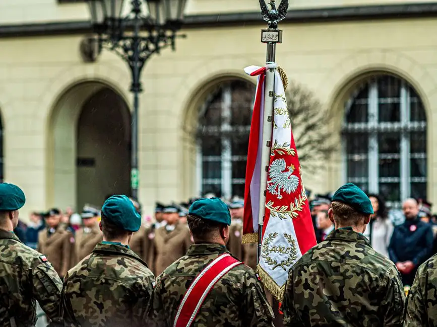 Gmina Łask reprezentowana na Święcie Wojska Polskiego w Warszawie