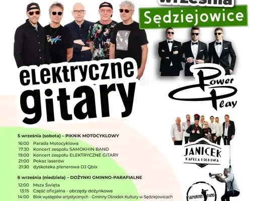 MotoFolk 2026 w Sędziejowicach: Elektryczne Gitary i Power Play na scenie