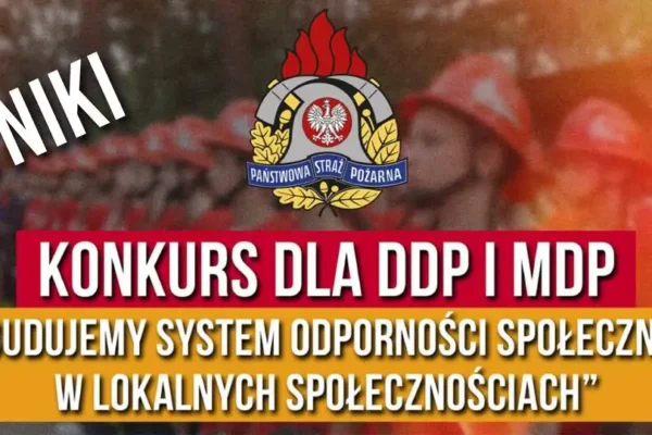 Konkurs OSP: nagrodzono dziecięce i młodzieżowe drużyny pożarnicze z województwa łódzkiego