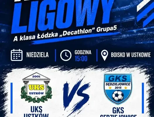 GKS Sędziejowice zagra na wyjeździe z UKS Ustków w niedzielę