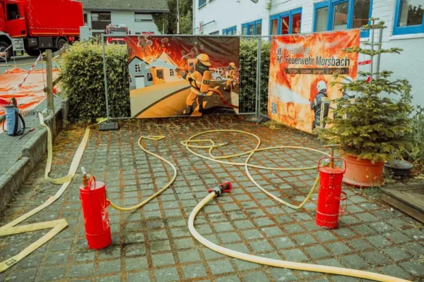 Poligon strażacki dla Młodzieżowych Drużyn Pożarniczych w OSP Kamela