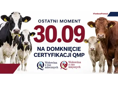 Certyfikat QMP: rolnicy z gminy Widawa mają czas tylko do 30 września